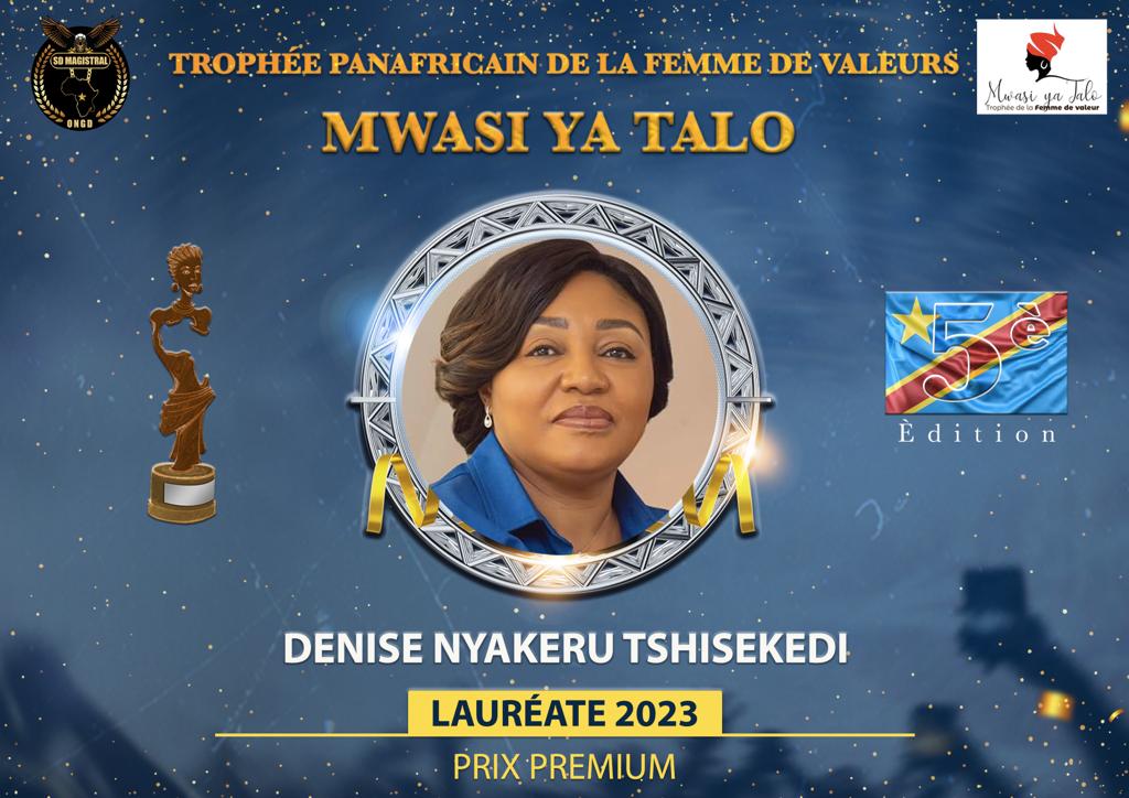 L'équipe organisatrice de l' événement de la 5e Édition du Trophée Panafricain "Mwasi ya Talo" vous remercie.